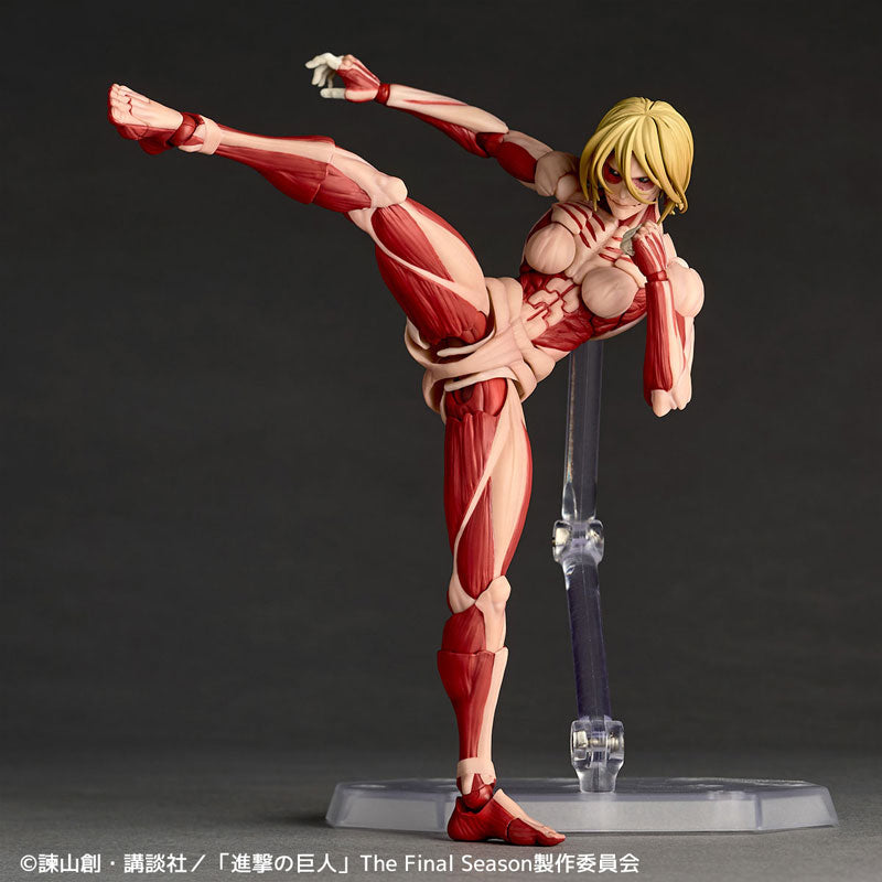 PREORDER Revoltech Amazing Yamaguchi Attack on Titan Female Titan