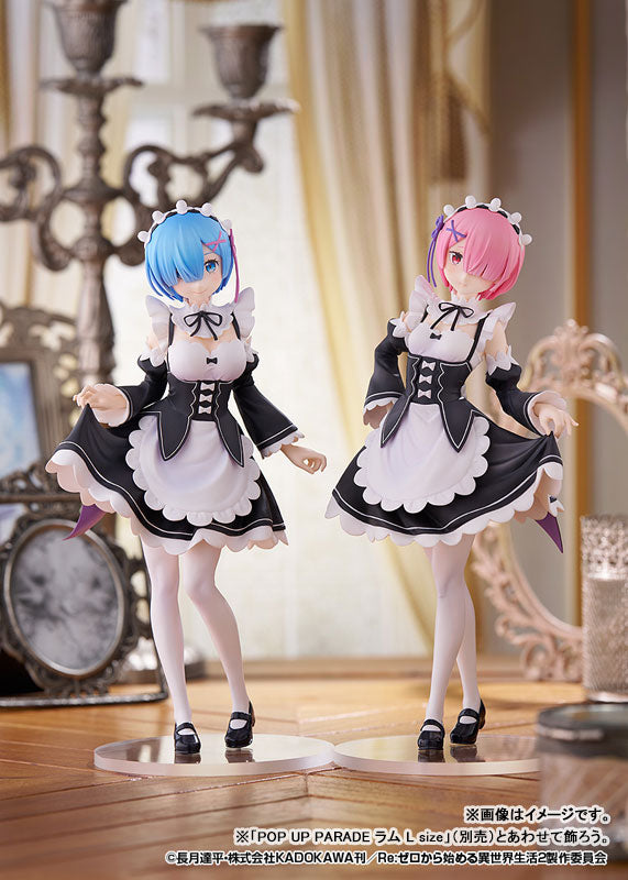 PREORDER POP UP PARADE Re:ZERO -Starting Life in Another World- Rem L size Complete Figure