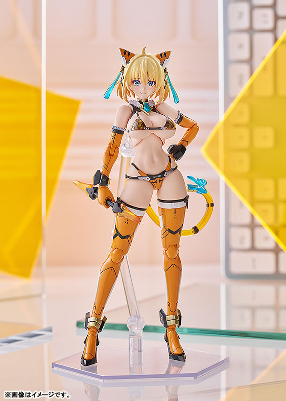 PREORDER PLAMAX BP-02 BUNNY SUIT PLANNING Sophia F. Shirring: Tiger Armor Ver. Plastic Model