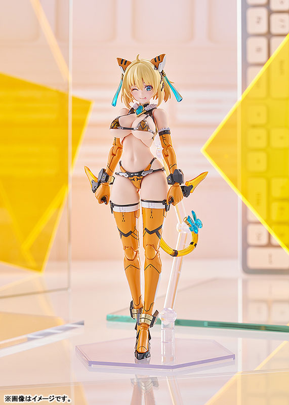 PREORDER PLAMAX BP-02 BUNNY SUIT PLANNING Sophia F. Shirring: Tiger Armor Ver. Plastic Model