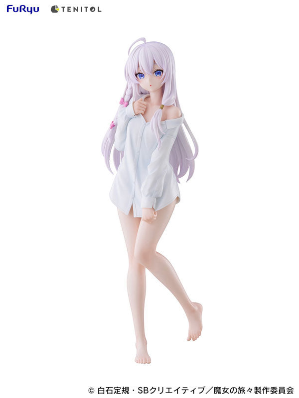 PREORDER TENITOL TALL Wandering Witch: The Journey of Elaina Elaina shirt ver. Complete Figure