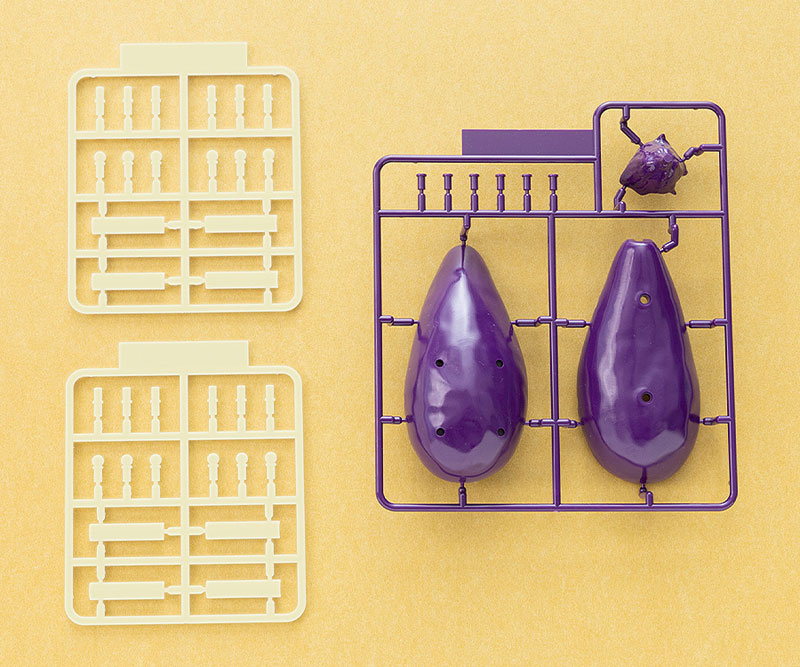 PREORDER Shoryo Uma Plastic Model Cucumber & Eggplant 1/1 Plastic Model