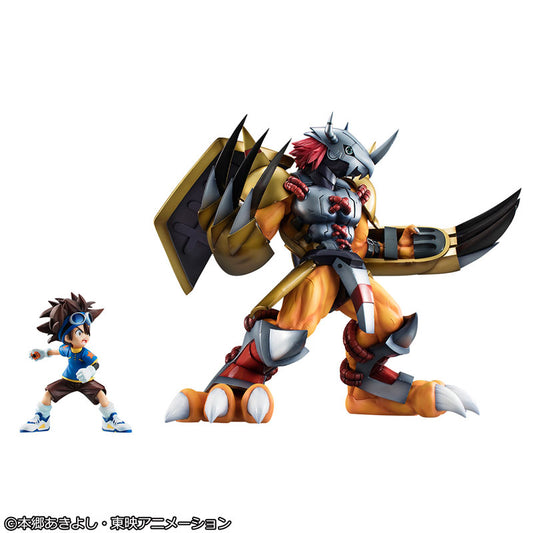 PREORDER Precious G.E.M. Series Digimon Adventure WarGreymon & Taichi Yagami Complete Model