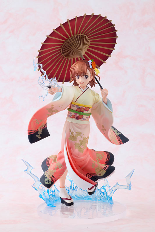 PREORDER KDcolle A Certain Scientific Railgun T Mikoto Misaka Furisode Kimono ver. 1/7 Complete Figure