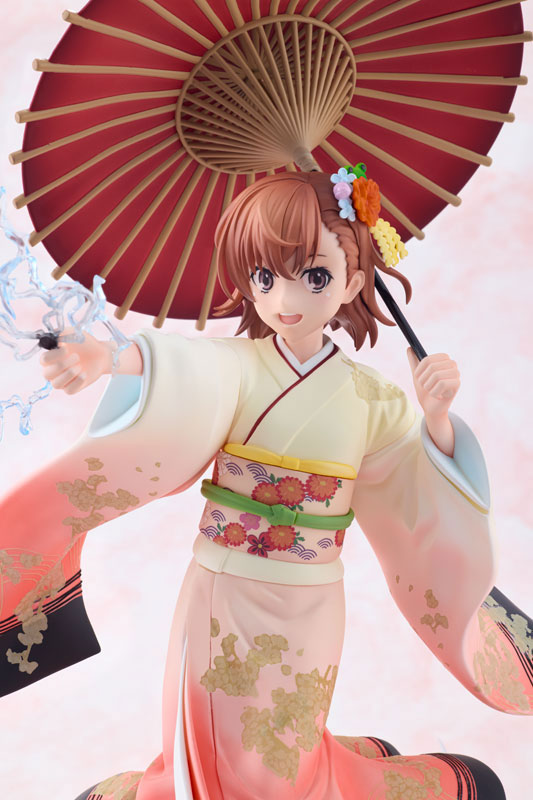 PREORDER KDcolle A Certain Scientific Railgun T Mikoto Misaka Furisode Kimono ver. 1/7 Complete Figure
