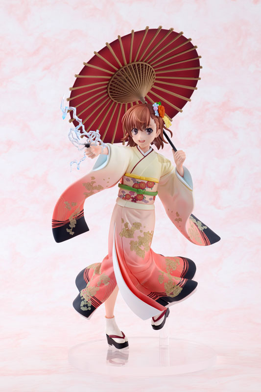 PREORDER KDcolle A Certain Scientific Railgun T Mikoto Misaka Furisode Kimono ver. 1/7 Complete Figure