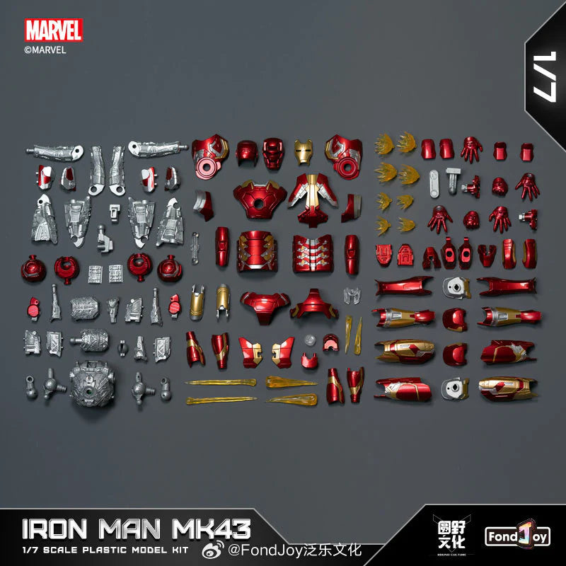 IN STOCK Fondjoy Iron Man Mark 43 1:7 Model Kit