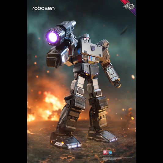 PREORDER Robosen Transformers Megatron Auto-Converting Robot Flagship