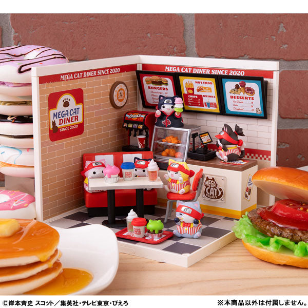 PREORDER MEGA CAT PROJECT NARUTO Nyaruto! MEGACAT DINER 6Pack BOX