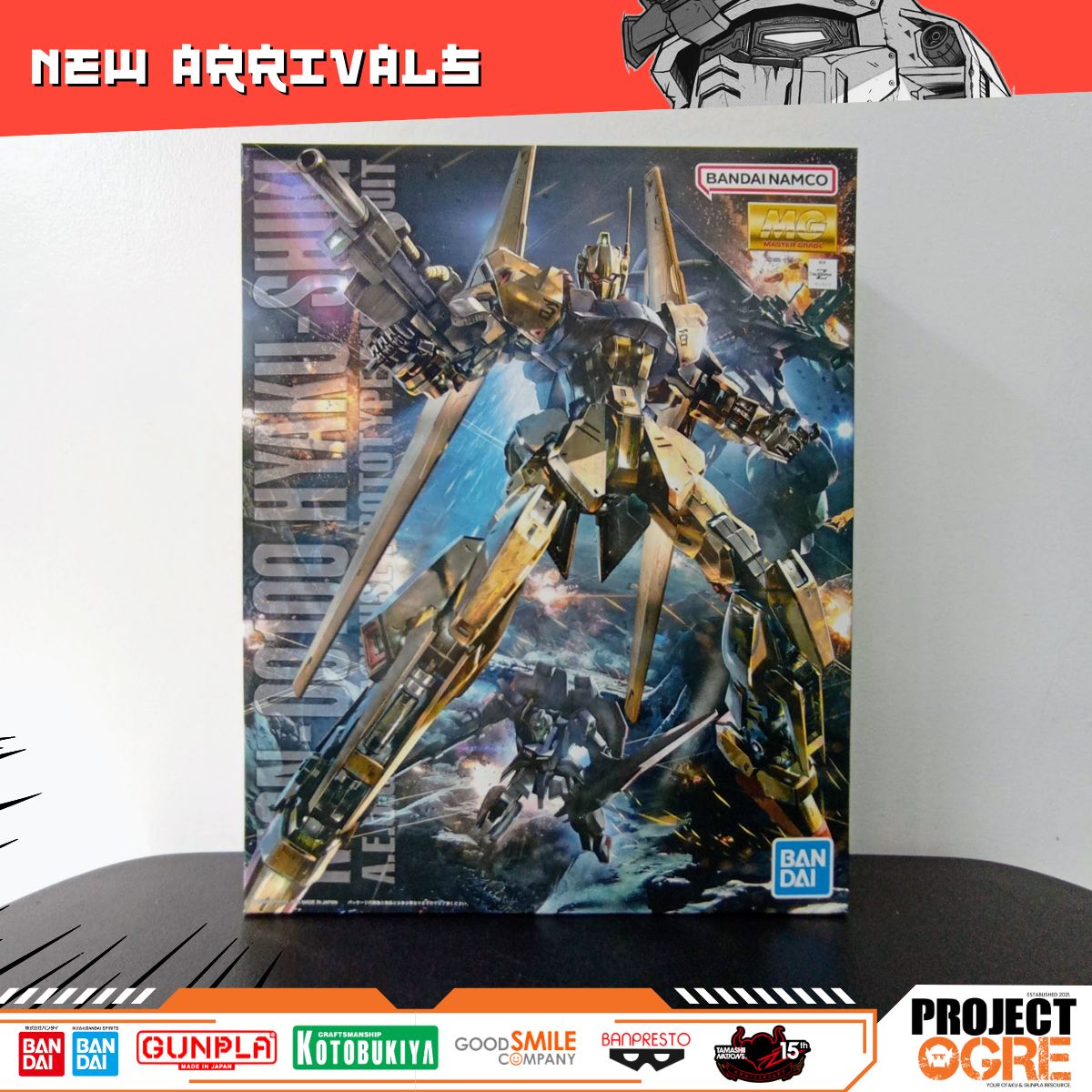 IN STOCK MG MSN-00100 Hyaku Shiki Ver. 2.0