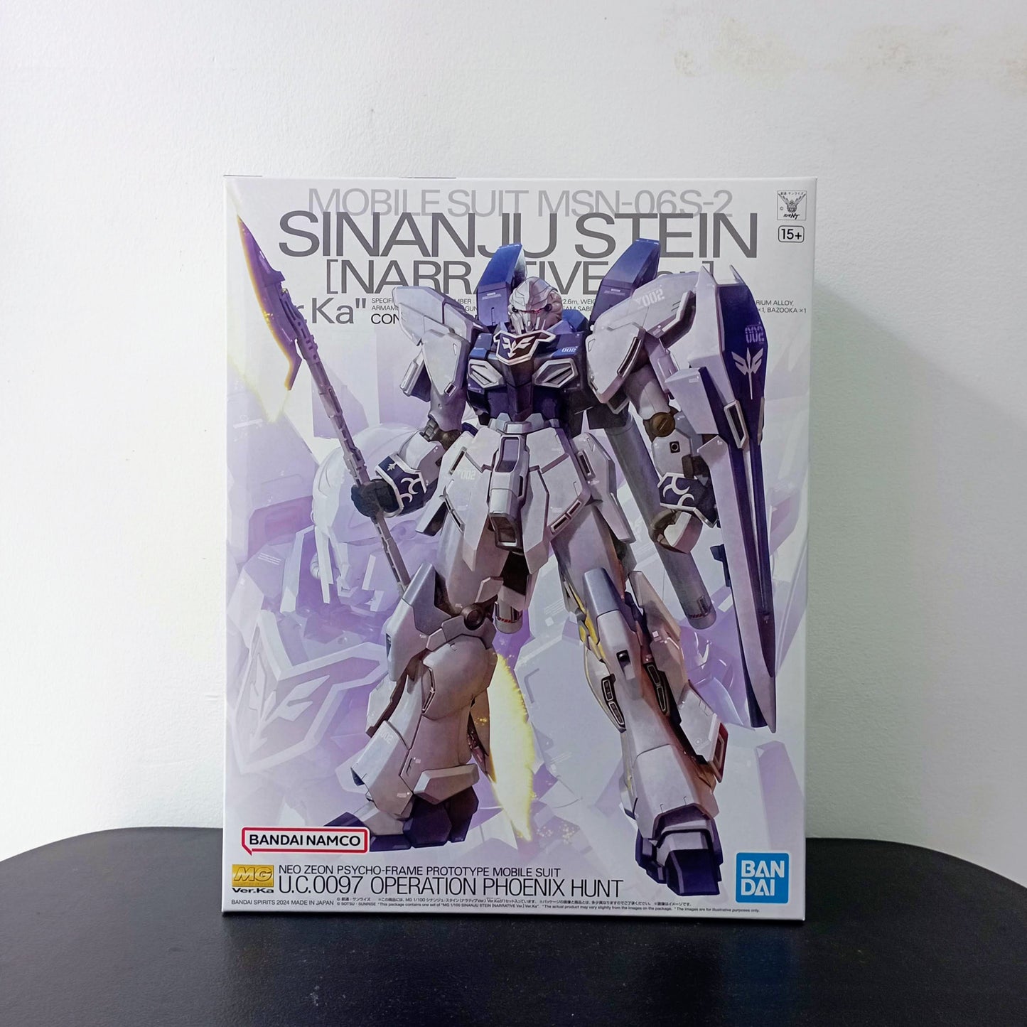 IN STOCK  MG 1/100 Sinanju Stein (Narrative Ver.) Ver. Ka