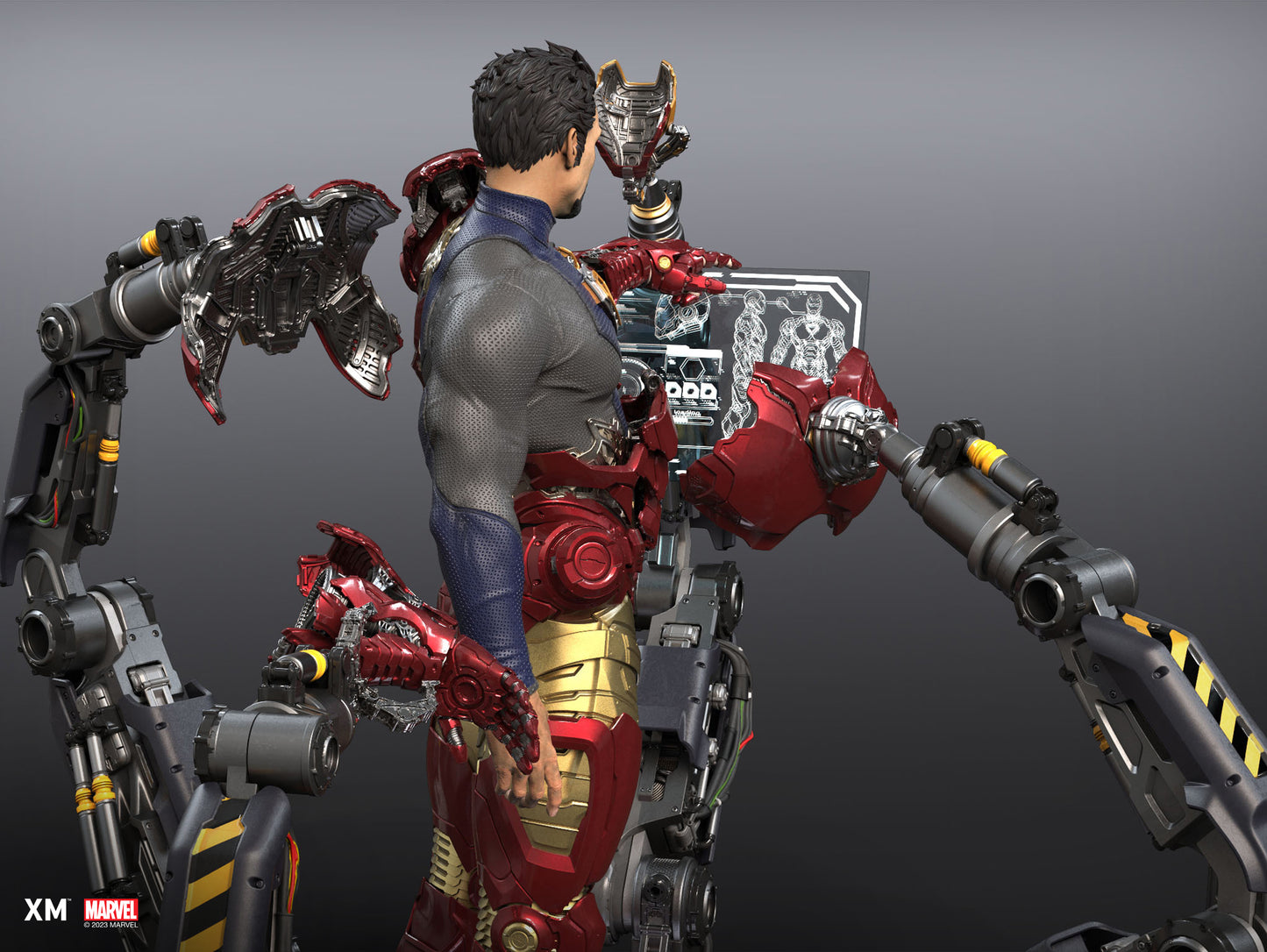 PREORDER Ironman Suit Up Ver B (XM Exclusive) 1/4 Scale