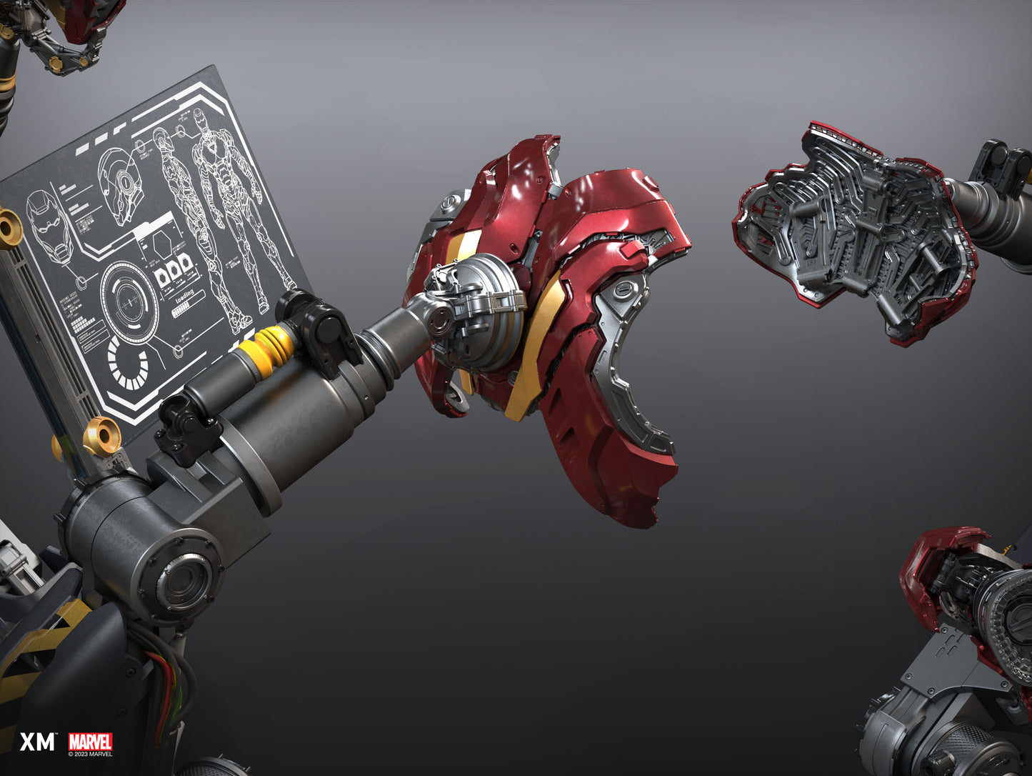 PREORDER Ironman Suit Up Ver B (XM Exclusive) 1/4 Scale
