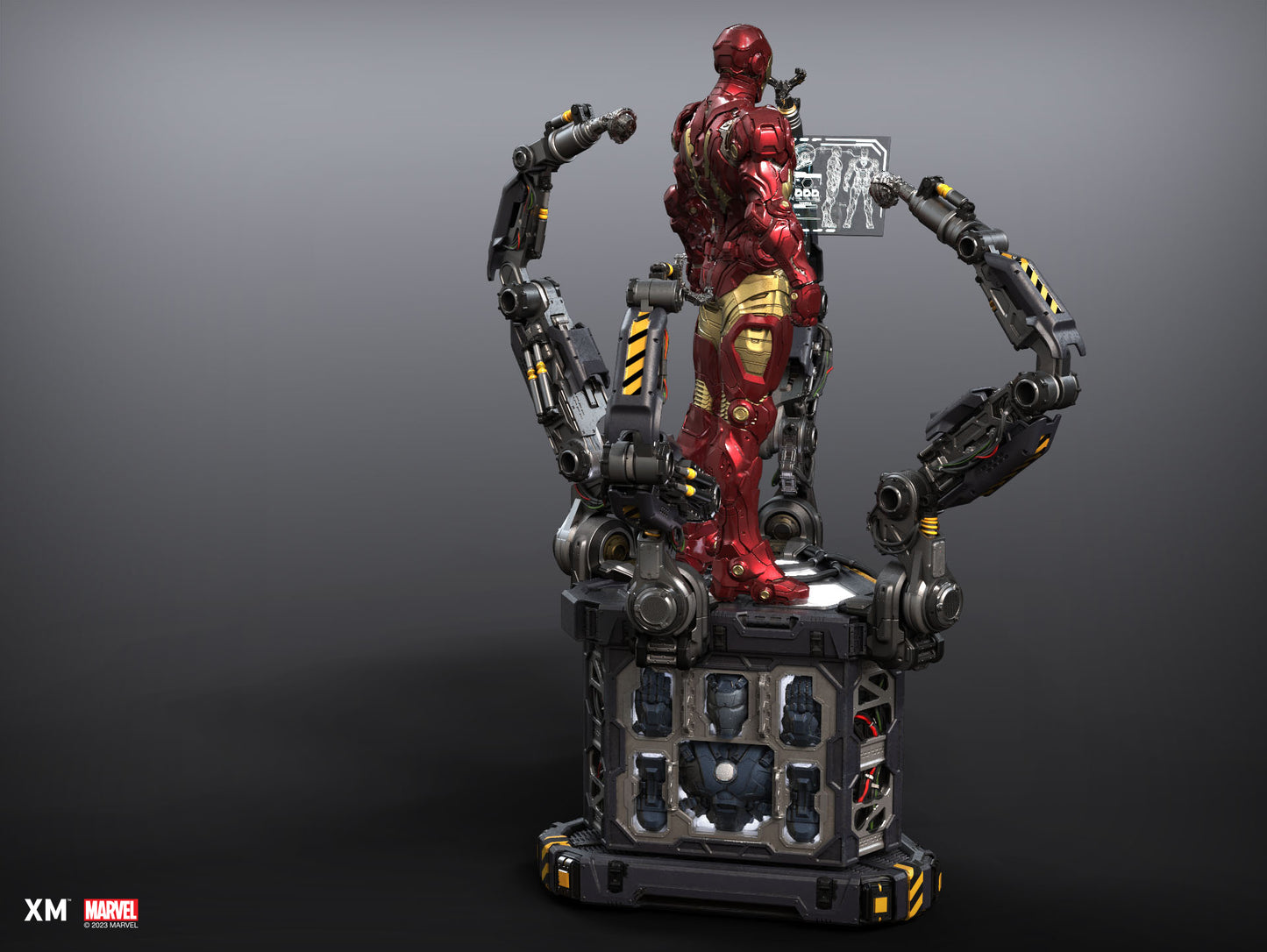 PREORDER Ironman Suit Up Ver B (XM Exclusive) 1/4 Scale