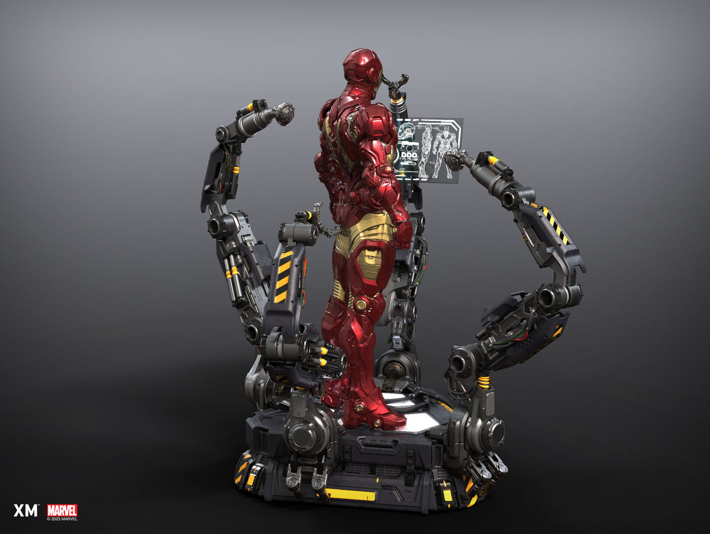 PREORDER Ironman Suit Up Ver B (XM Exclusive) 1/4 Scale