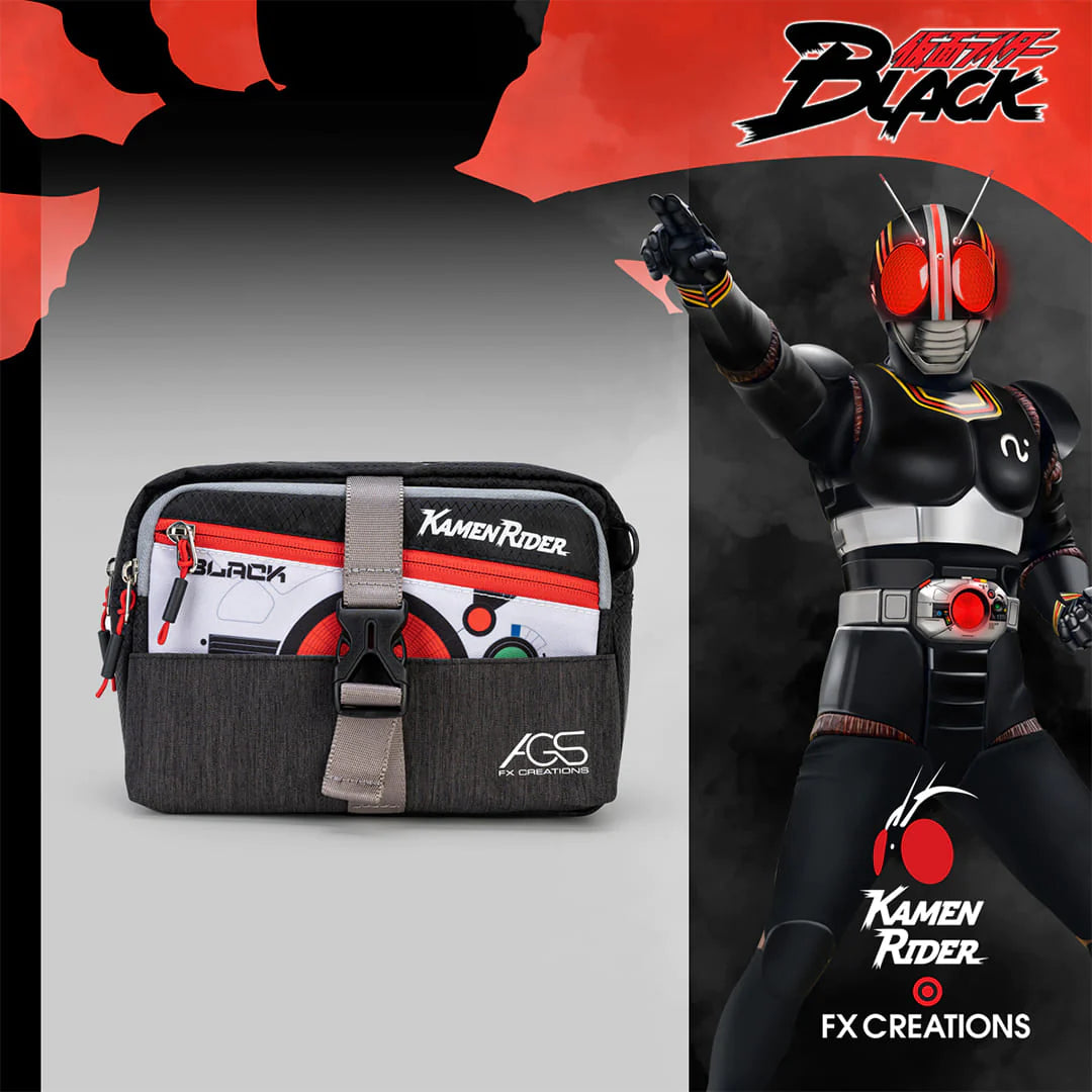 PREORDER Kamen Rider Black Multi Purpose Crossbody