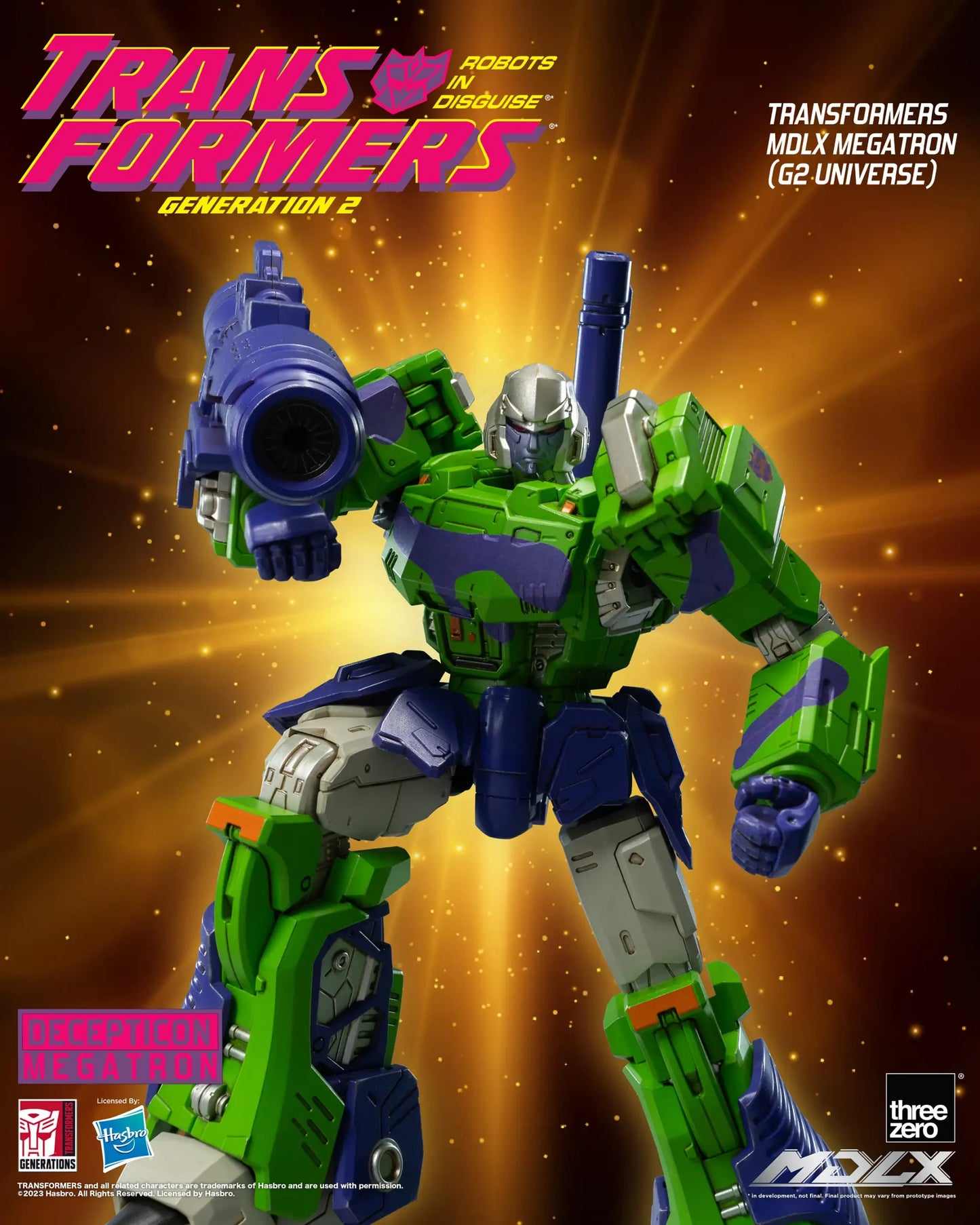 PREORDER Transformers - MDLX Megatron (G2 Universe)