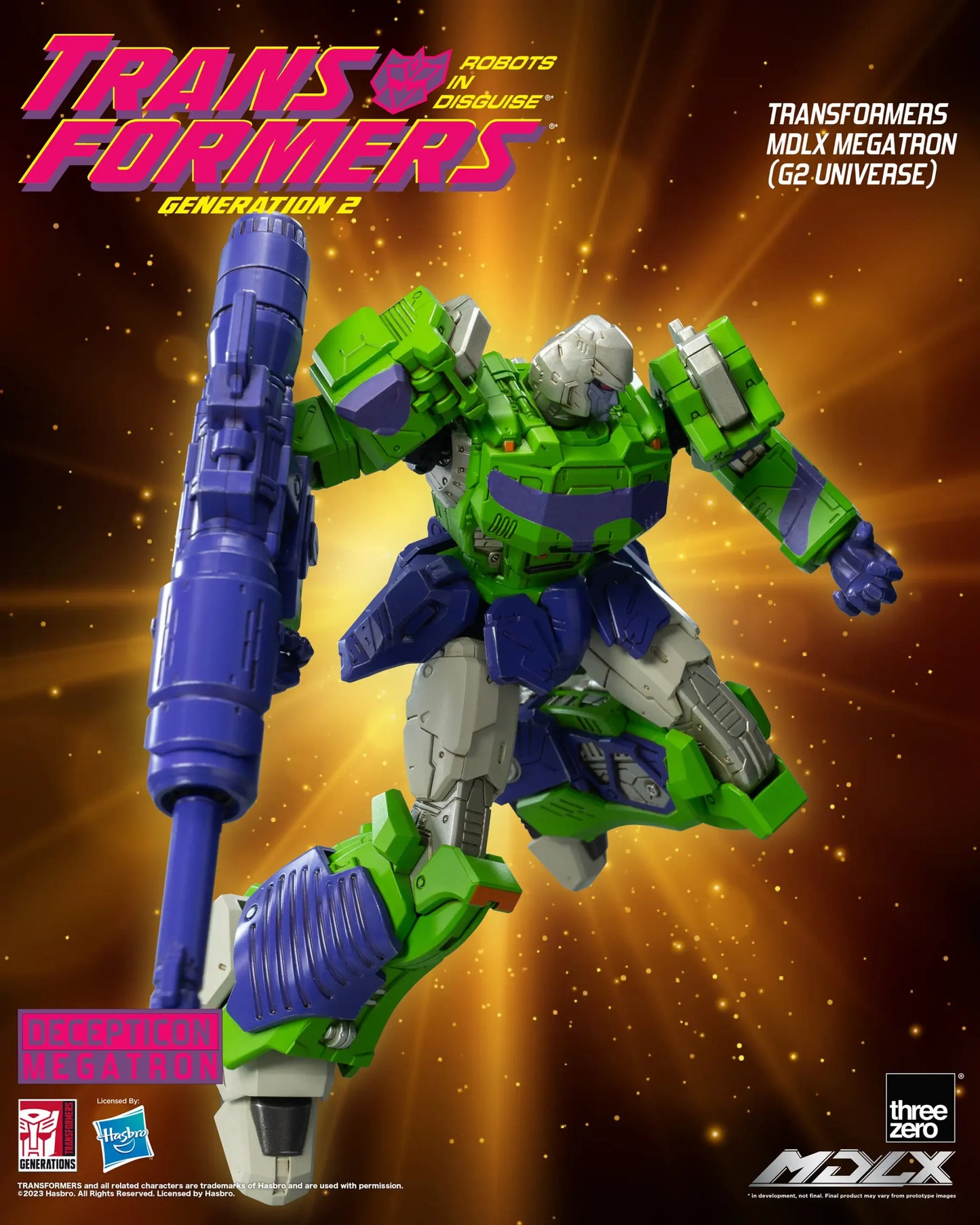 PREORDER Transformers - MDLX Megatron (G2 Universe)