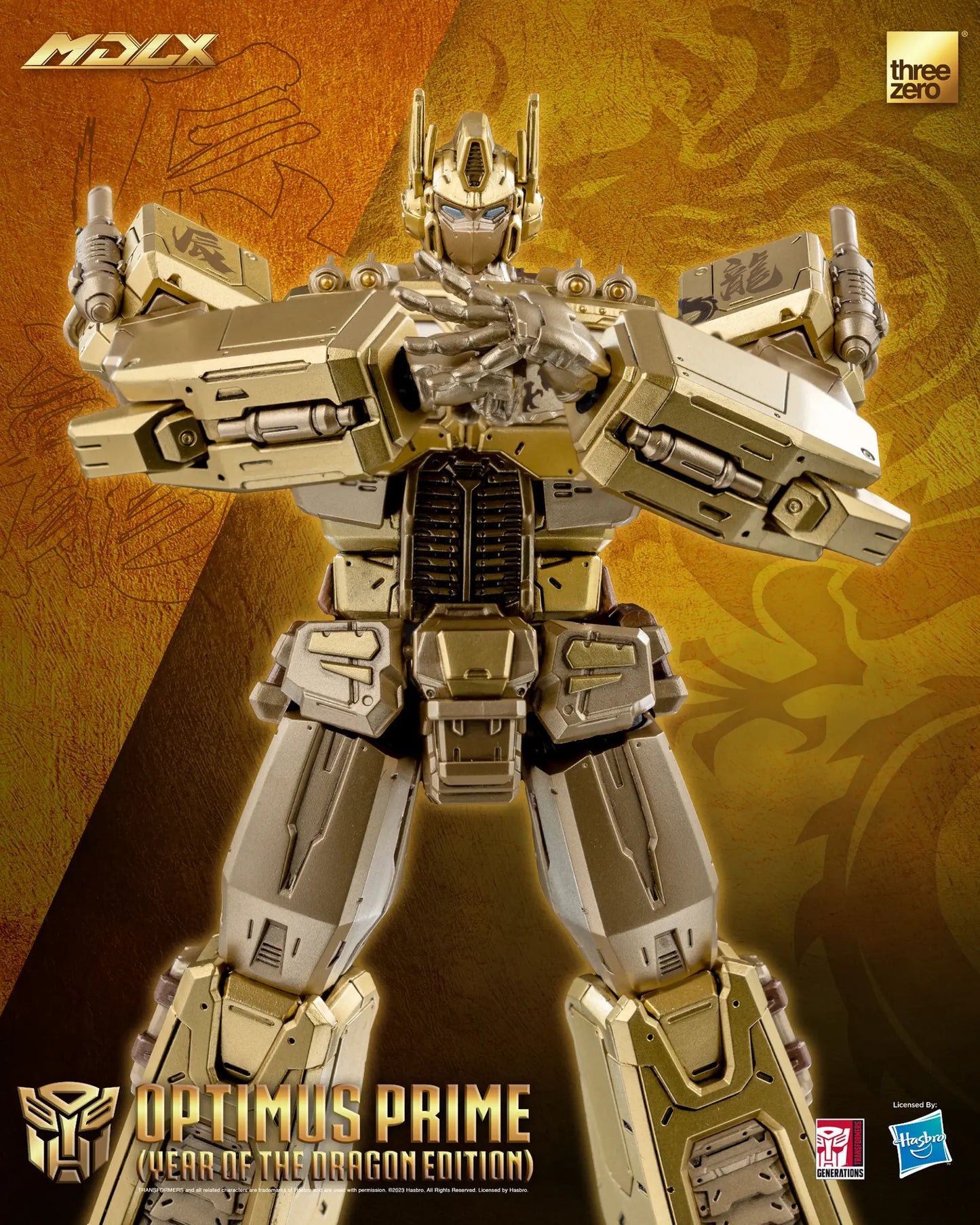 PREORDER Transformers - MDLX Optimus Prime (Year of the Dragon Edition)