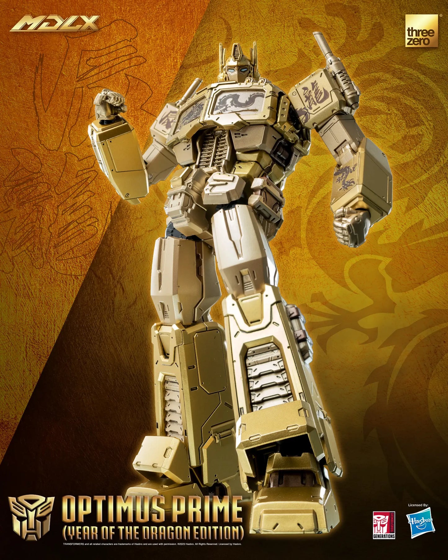 PREORDER Transformers - MDLX Optimus Prime (Year of the Dragon Edition)