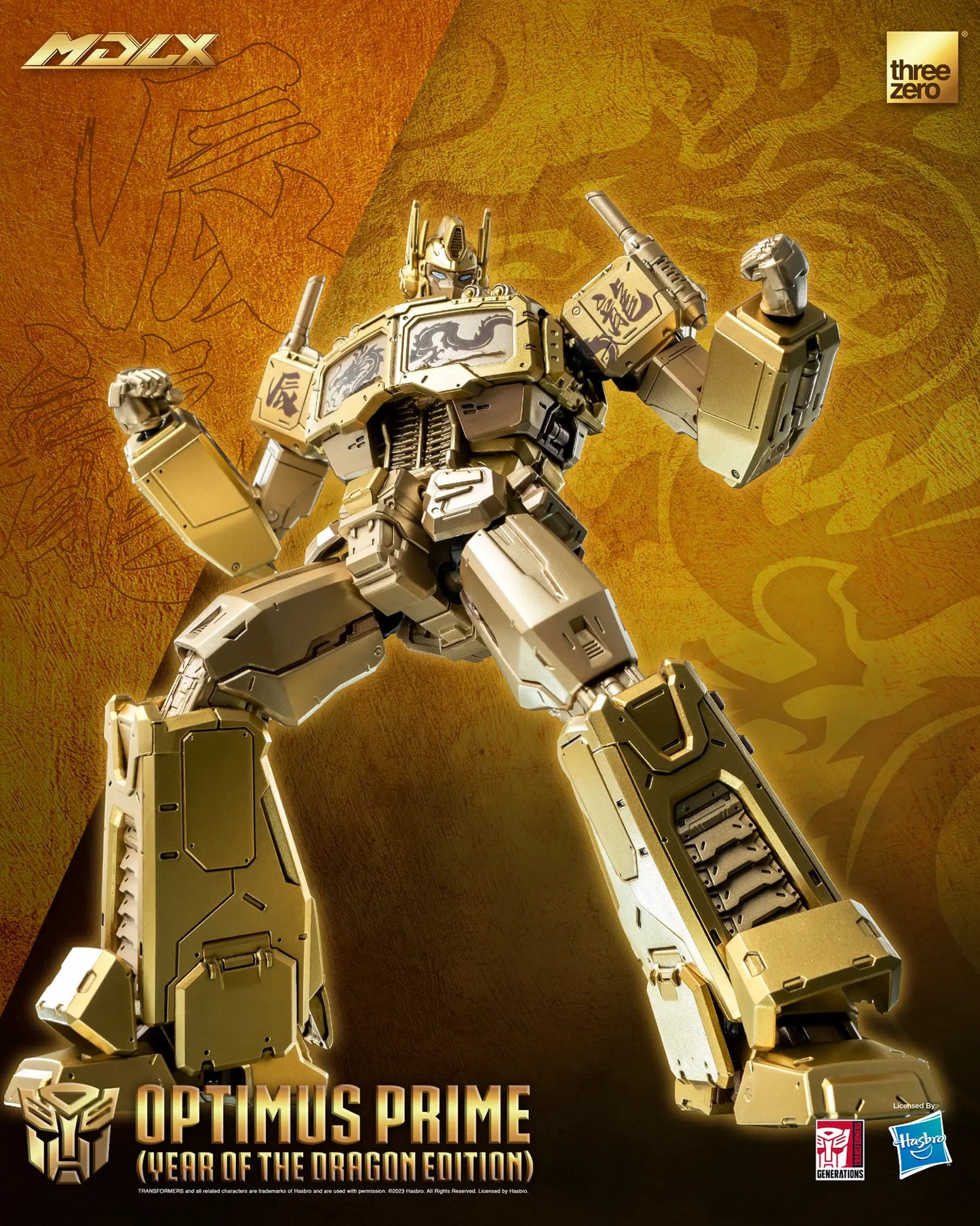 PREORDER Transformers - MDLX Optimus Prime (Year of the Dragon Edition)