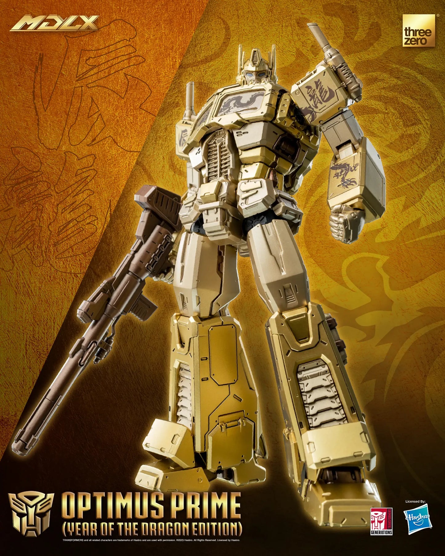 PREORDER Transformers - MDLX Optimus Prime (Year of the Dragon Edition)