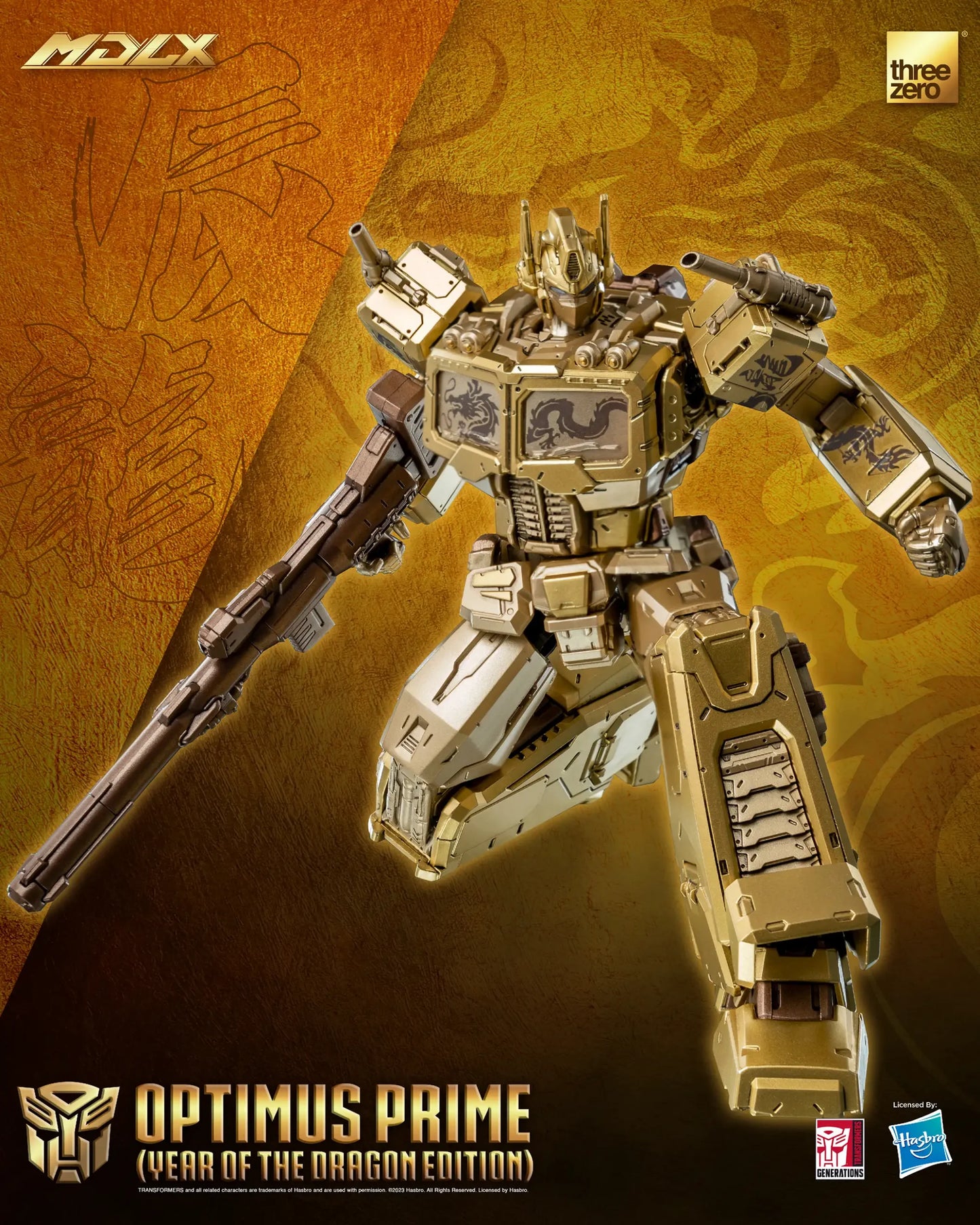 PREORDER Transformers - MDLX Optimus Prime (Year of the Dragon Edition)