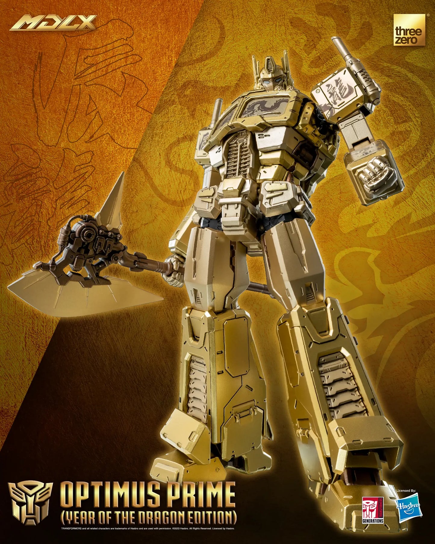 PREORDER Transformers - MDLX Optimus Prime (Year of the Dragon Edition)