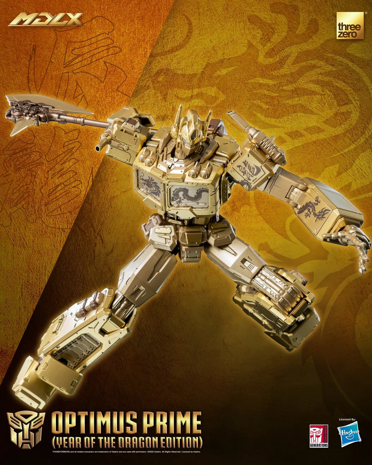 PREORDER Transformers - MDLX Optimus Prime (Year of the Dragon Edition)