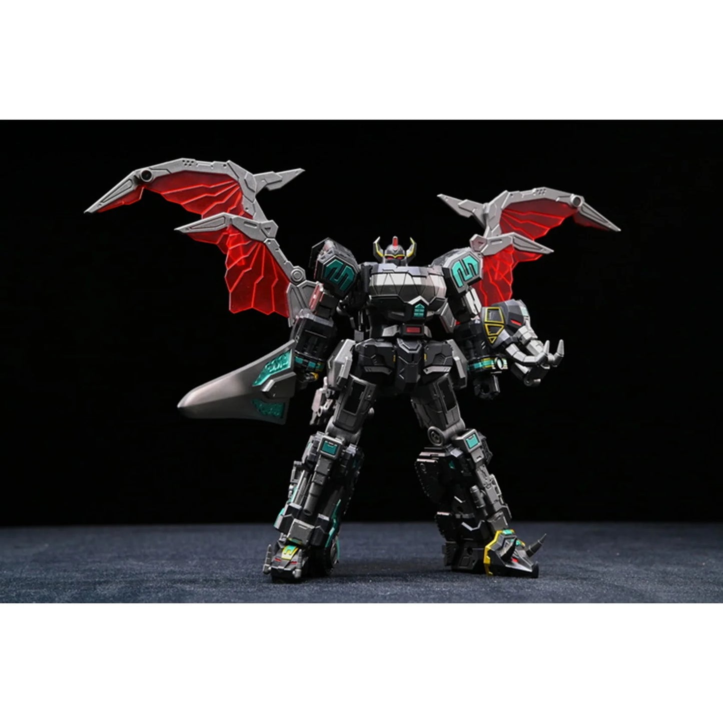 IN STOCK Lucky Cat Micro Cosmos MC-03B Beast Lord Power Ranger MEGAZORD Black Version