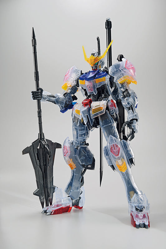 IN STOCK MG 1/100 Barbatos Gundam Clear Color Gundam Base Limited