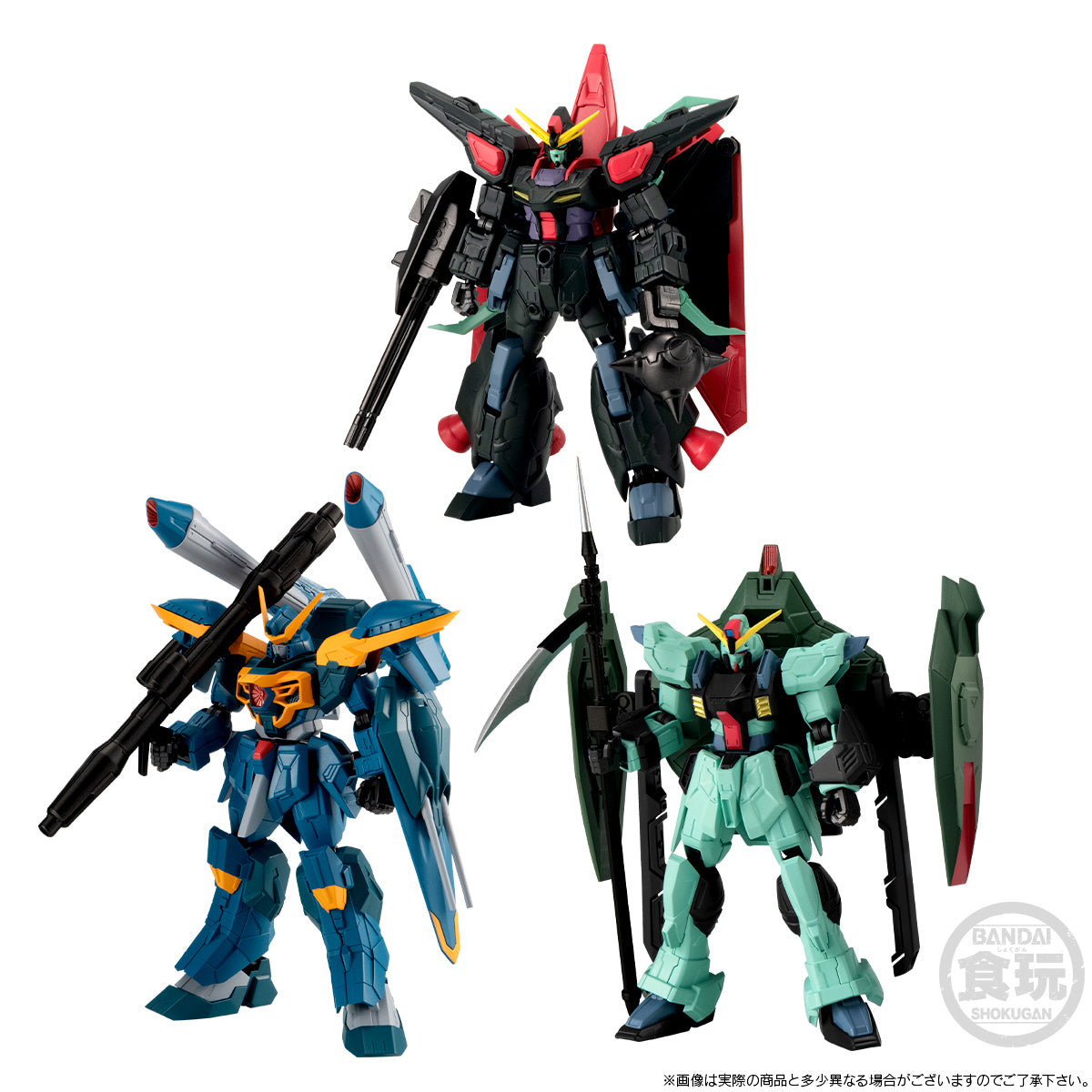 PREORDER MOBILE SUIT GUNDAM G-FRAME FA MOBILE SUIT GUNDAM SEED AKU NO 3 HEIKI SET