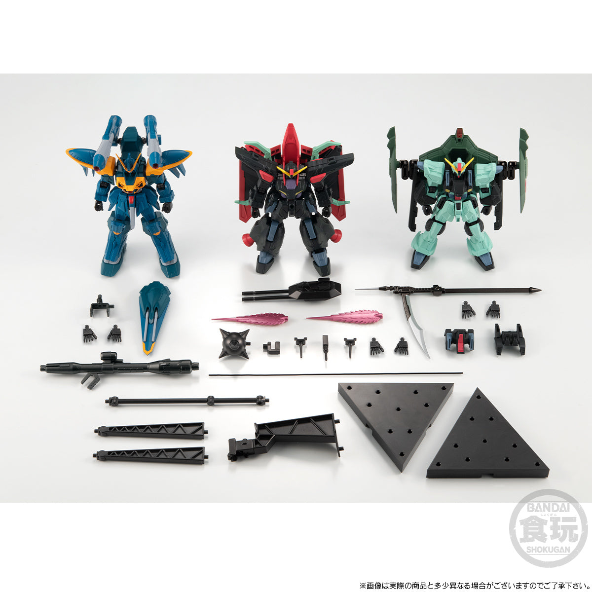 PREORDER MOBILE SUIT GUNDAM G-FRAME FA MOBILE SUIT GUNDAM SEED AKU NO 3 HEIKI SET