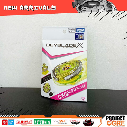 IN STOCK Beyblade X CX-02 Starter Wizard Arc R4-55LO