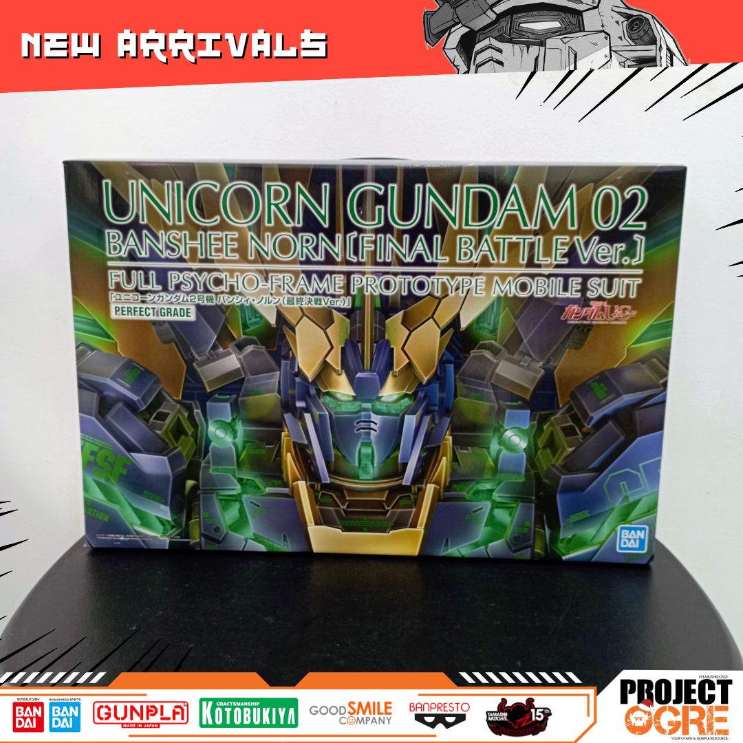IN STOCK Premium Bandai PG Banshee Norn [Final Battle ver.]