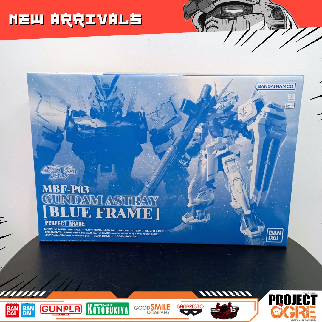IN STOCK Premium Bandai PG 1/60 Gundam Astray Blue Frame