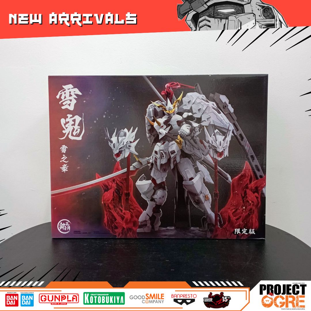 IN STOCK 1/100 MJZ-001S Kiyomori Phantom Snow Ghost Limited Edition Red/White Ver. Model Kit