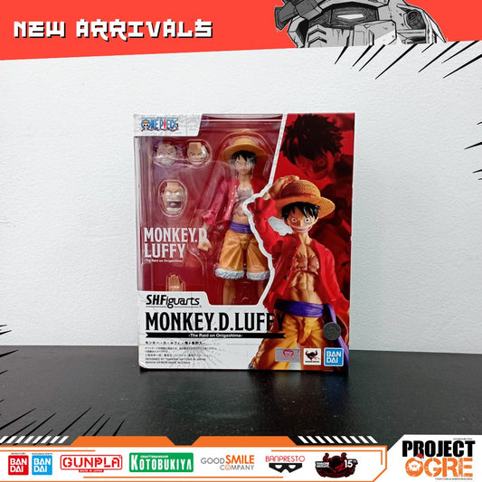 IN STOCK S.H.Figuarts Monkey D. Luffy Raid on Onigashima