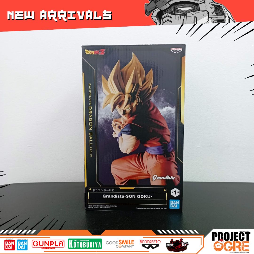IN STOCK Dragon Ball Z Grandista Super Saiyan Goku
