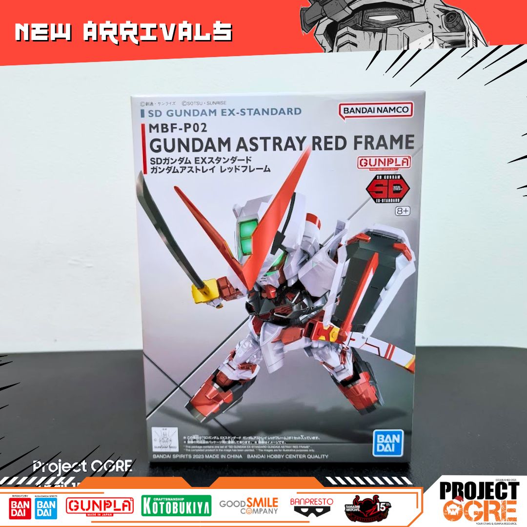 IN STOCK SD EX Standard 007 Gundam Astray Red Frame