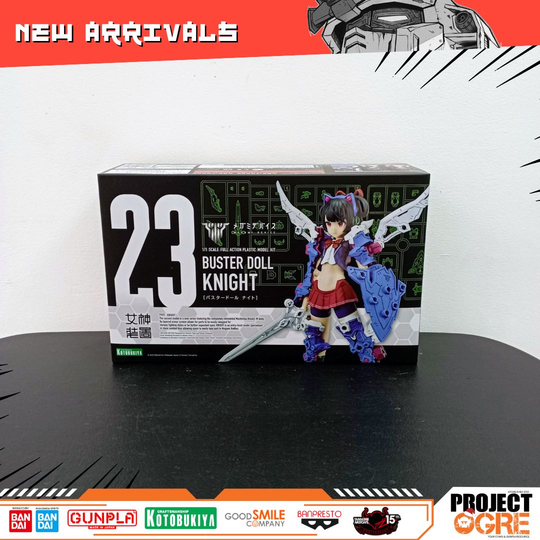 IN STOCK Megami Device Buster Doll Knight Model Kit