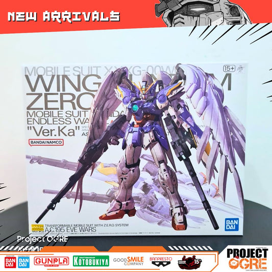 IN STOCK MG 1/100 Wing Gundam Zero EW Ver.Ka
