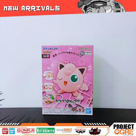 IN STOCK  Pokemon Plamo Collection Quick!! 09 Jigglypuff