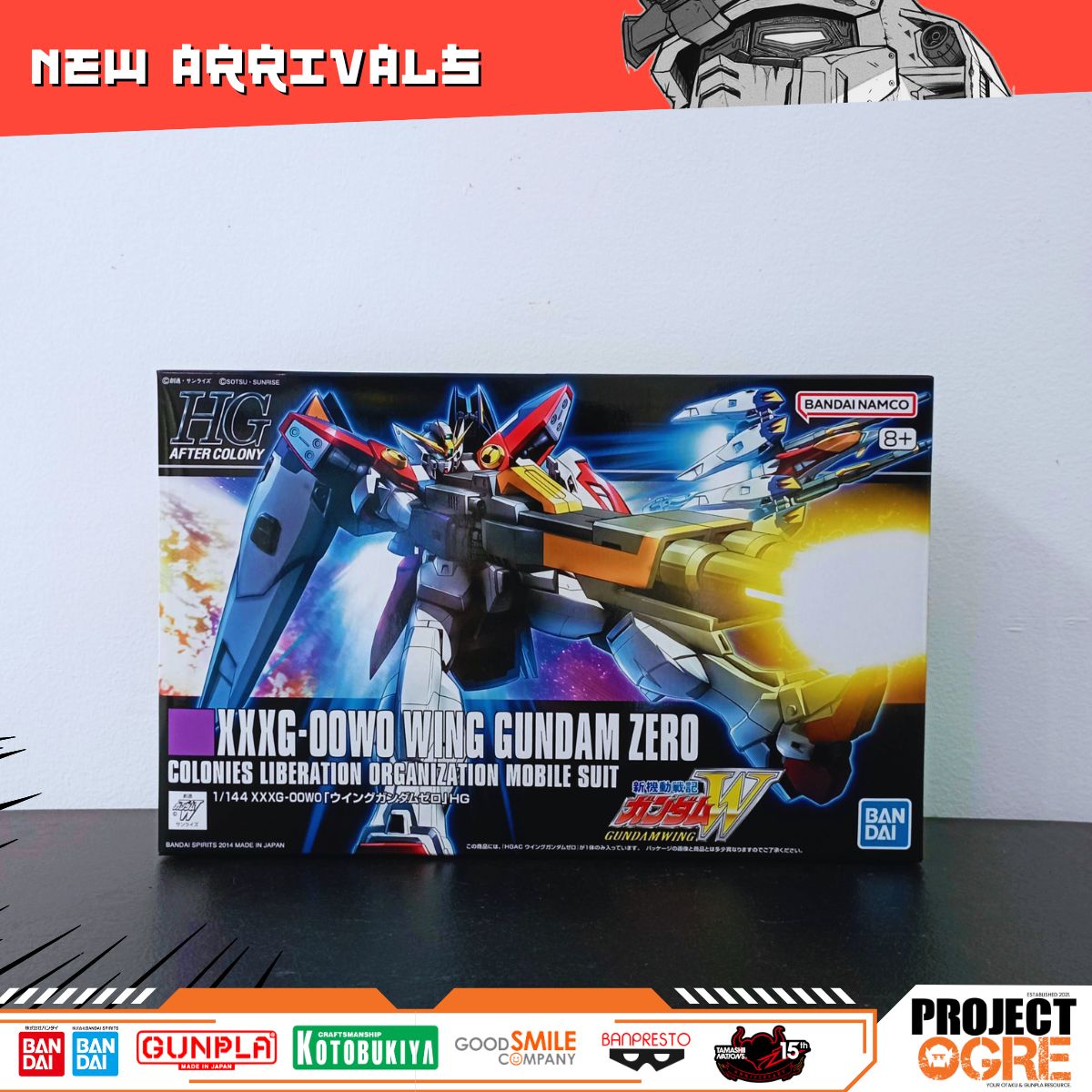 IN STOCK 1/144 HGAC Wing Gundam Zero