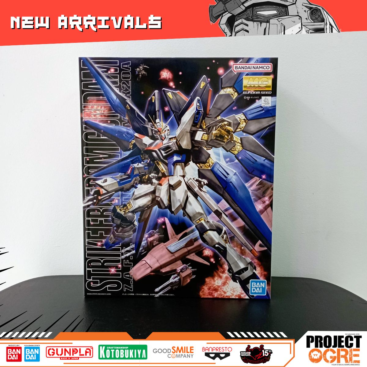 IN STOCK MG 1/100 Strike Freedom Gundam