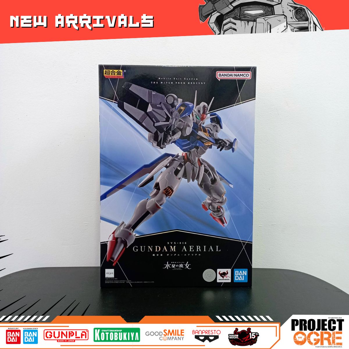 IN STOCK Chogokin Gundam Aerial