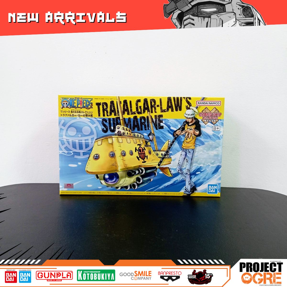 IN STOCK One Piece Grand Ship Collection: Trafalgar Law's Submarine