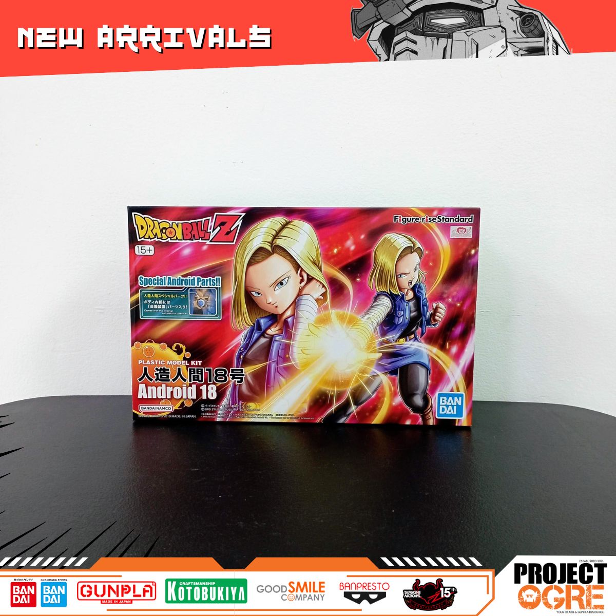 IN STOCK Figure-rise Standard Dragon Ball Z Android # 18