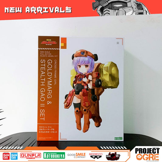 IN STOCK Kotobukiya CG010 CROSS FRAME GIRL GOLDYMARG & STEALTH GAO II SET