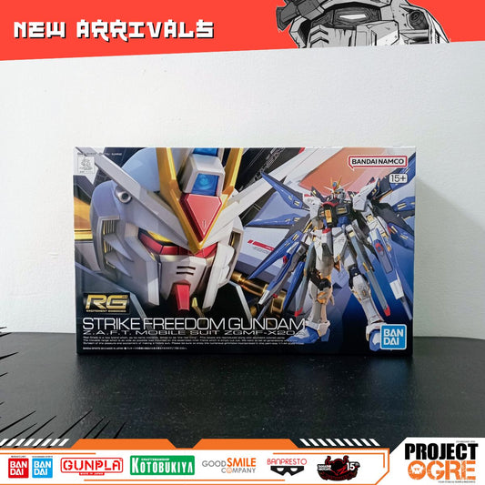 IN STOCK  RG 1/144 ZGMF-X20A Strike Freedom Gundam